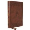 NABRE, New American Bible, Revised Edition, Catholic Bible, Large Print Edition, Leathersoft, Brown, Thumb Indexed, Comfort Print (Catholic Bible Press)(Pevná)