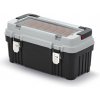 Kistenberg OPTIMA Kufor na náradie s kov. držadlom 54x27,8x26,9cm, šedá KOPA5530SM