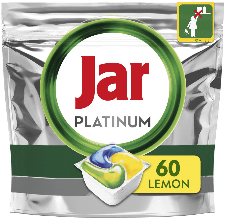 Jar Tablety do umývačky Platinum All-in-One 60 ks od 12,9 € - Heureka.sk