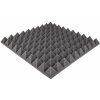 Akustická zvukotesná pena PYRAMÍDA 50mm 50x50cm nehorľavá