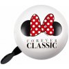 Zvonček na bicykel Disney ZVONČEK MINNIE RETRO biela,čierna,červená
