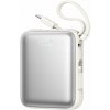 Joyroom Powerbanka JR-PBF27 10000mAh 22,5W s vestavěnými kabely USB-C a Lightning - bílá