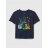 GAP Baby tričko Mix & Match s logom Tmavomodrá 18-24M