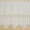 Luxusná vyšívaná záclona GERSTER na vitrážku 11756/030/0010 smotanová 60 cm