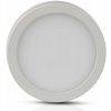 Mini LED panel okrúhly Premium na povrch 12W, 4500K, 900lm, VT-1205RD (V-TAC)