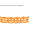 Halloween girlanda tekvica 3m biela farba