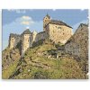 Diamantové maľovanie - Hrad Loket 02 - 50x40 cm, bez dřevěného rámu - výroba CZ