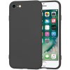 Techsuit SoftFlex puzdro pre iPhone 7 / 8 / SE 2 (2020) / SE 3 (2022) – čierne