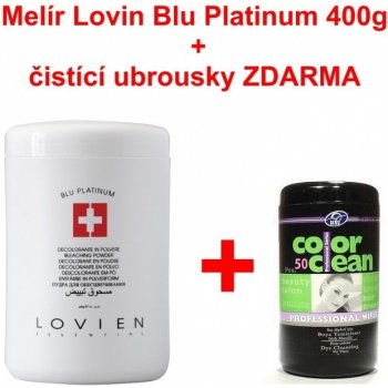 L´OVIEN Essential Blu Platinum bezprašný platinový melír sáček, náhradní náplň 400 g