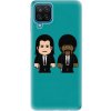 Silikonové pouzdro iSaprio - Samsung Galaxy A12 - Pulp Fiction (Odolný silikonový kryt, obal, pouzdro iSaprio - Samsung Galaxy A12 - Pulp Fiction - skvělá ochrana a pružnost, stylový UV potisk, lehkos