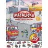 Metalická samolepková knižka - Hasiči