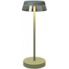 Vonkajšie stolové svietidlo REDO ILUNA LED IP65 sage green 90309