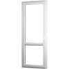 Jednokrídlové plastové balkónové dvere REHAU Smartline+, ľavé - SKLADOVÉ-OKNÁ.sk - 850 x 2330