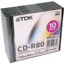 TDK CD-R 700MB 52x, 10ks