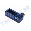 USB tester, voltmeter a ampérmeter - Bočný
