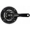 Shimano kľuky Tourney FC-TY301-L 175mm 42-34-24 zubov, čierne
