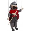 Drevená marioneta Rytier, 35 cm