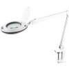 Stolná lampa s lupou do dielne REBEL NAR0461-2, 5D, 10W, 6500K