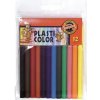 Plasti color PE Voskovky 12 farieb KIN