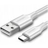 UGREEN Kábel USB na USB-C, QC3.0, 1,5 m (biely) 60122