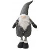 Textilomanie Dekoratívny trpaslík GNOME 90 cm, sivý