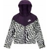 Dievčenská bunda Nike, SPORTSWEAR WINDRUNNER fialová,biela S