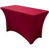 TENTino Elastický poťah EXTREME na skladací stôl 120-122x60 cm VIAC FARIEB Farba obrusu: VÍNOVÁ / CLARET