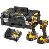 DeWALT Náradie - 18V AKU súprava vŕtacieho skrutkovača a rázového uťahovača, 2x aku 5,0 Ah XR, nabíjačka DCK2051P2T