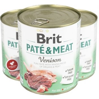 Brit Paté & Meat Venison 0,8 kg