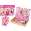 WELLHOX Sada magnetických puzzle pre deti Barbie