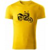 T-ričko BMW G310R pánske tričko Farba trička: Žltá, Veľkosť: XS