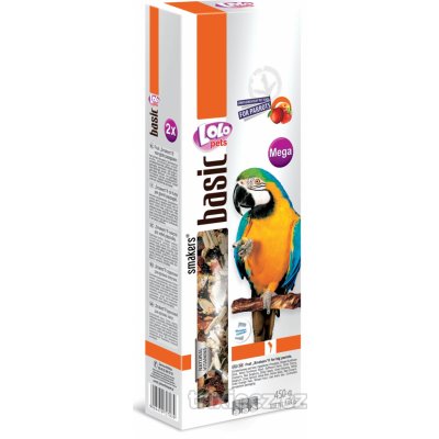 Lolo Pets Smakers Tyčinky XXL ovocné 450 g