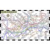Streetwise London Underground Map: Laminated Map of the London Underground, England