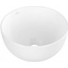 Villeroy & Boch Artis - Umývadielko na dosku, priemer 33 cm, bez prepadu, alpská biela 43893201