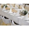 PartyDeco Obrus biely 140x170cm