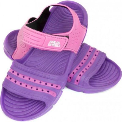 Aqua speed Noli sandals purple pink kids col.93