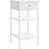 SONGMICS Nočný stolík Vasagle Lucas biely