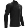 COMPRESSPORT SEAMLESS ZIP SWEATSHIRT black M mikina