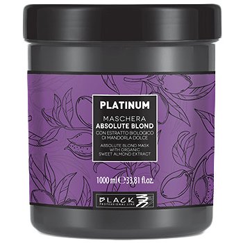 Black Platinum Absolute Blond Mask Maska s extraktem z organických mandlí 1000 ml