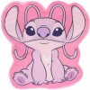 3D mikroplyšový detský vankúšik Lilo and Stitch ružový Setino