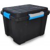 Majster Regál Úložný box s recyklovaného plastu s vekom Scuba M - 43 l 34x49,5x39 cm