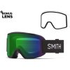 Snowboardové okuliare Smith Squad S black | everyday green mirror+clear 25/26 - Odosielame do 24 hodín