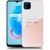 Picasee silikónový čierny obal pre Realme C11 (2021) - Vytvor si svoju vlastnú príležitosť