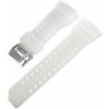 Plastový remienok Ricardo 16mm (pro Casio G-Shock GA-100, GA-110, GD-120, GLS-100), biely, priehľadný