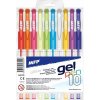 MFP Gélové pero sada GLITTER 10 ks GG1068-10