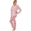 Dámske pyžamo Flora 6456 mauve mIst - Vestis M
