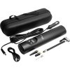 Technaxx 4906 kompresor 8 bar úložný box / taška, digitálny displej, vr. 1 akumulátora, s pracovnou lampou, automatické vypnutie, nabíjacie, 12 a 230 V; 4906