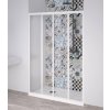 FORTE Sprchové dvere ACRIL - PORTA NEW Farba rámu - Biela, Rozmer A - 140 - 150 cm OLNNC1FS150031