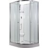 Arttec SIRIUS 120 x 90 cm - Sprchový box model 2 čiré sklo levá vanička