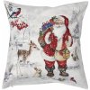 Clayre & Eef Obliečka na vankúš Santa - Clayre & Eef